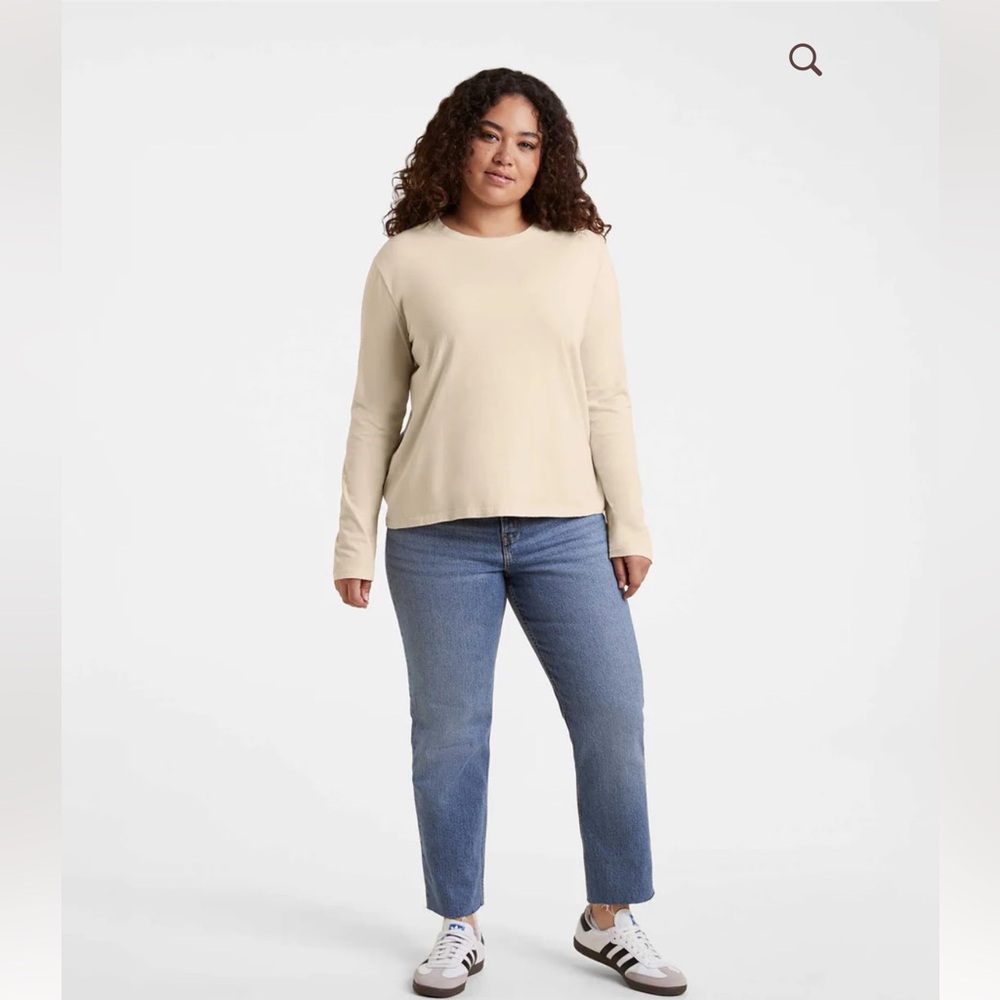 Nuuds Bone Vintage Cotton Long Sleeve
